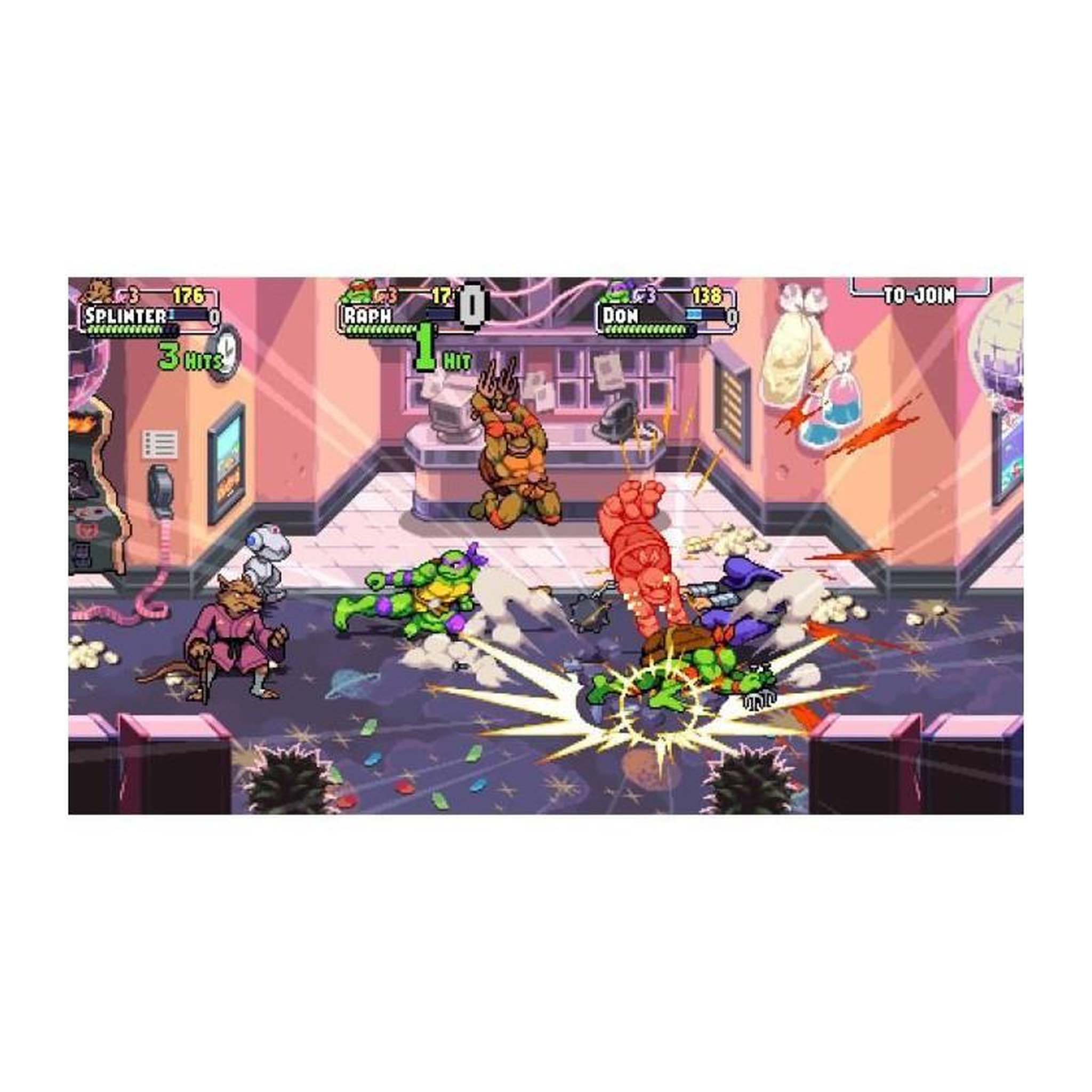 Voir la diapositive 5 : Just for games Jeu vidéo - Silverline - TMNT Shredders Revenge - Ultimate Edition - Nintendo Switch - Action 1-4 joueurs