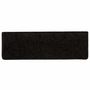Voir la diapositive 4 : VIDAXL Tapis d'escalier 10 pcs 65x21x4 cm Noir
