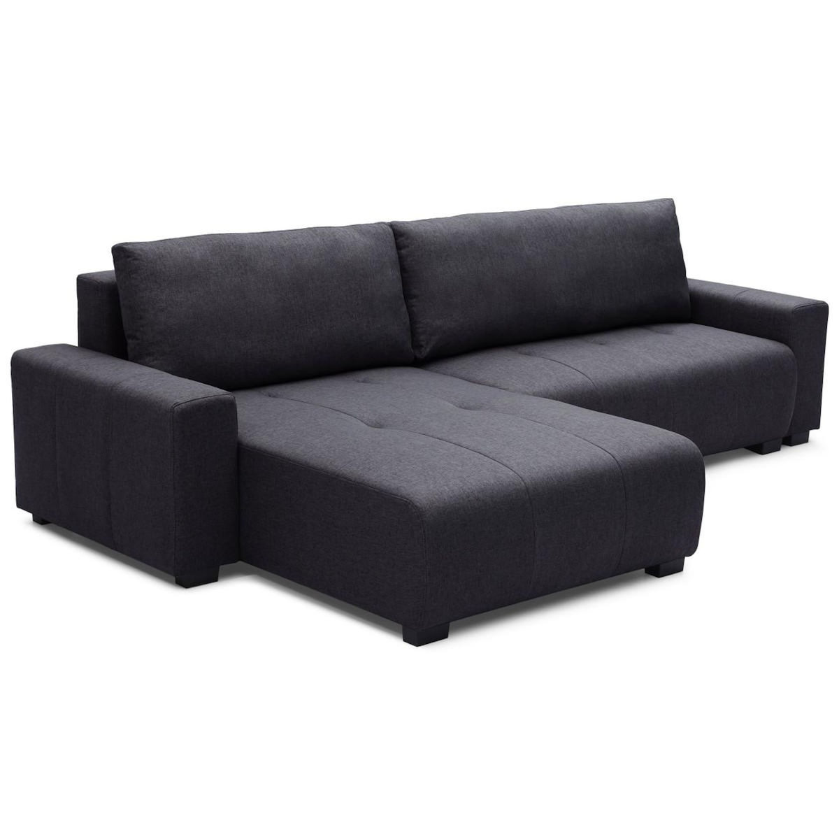 Paris Prix Canapé d'Angle Convertible  Marcus  292cm Noir