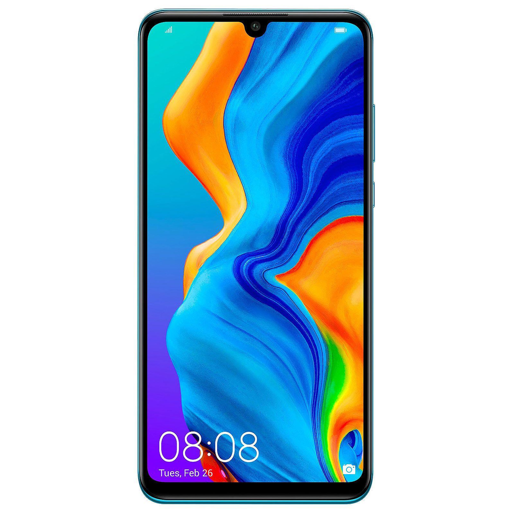 Voir la diapositive 2 : HUAWEI P30 Lite (Dual Sim) Reconditionné 128 Go - Grade A+ - Bleu