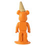 Voir la diapositive 2 : Paris Prix Statuette Déco Ours  Cornet Glace  39cm Orange