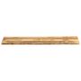 Voir la diapositive 3 : VIDAXL Dessus de table bord vivant 160x40x2,5 cm bois de manguier brut