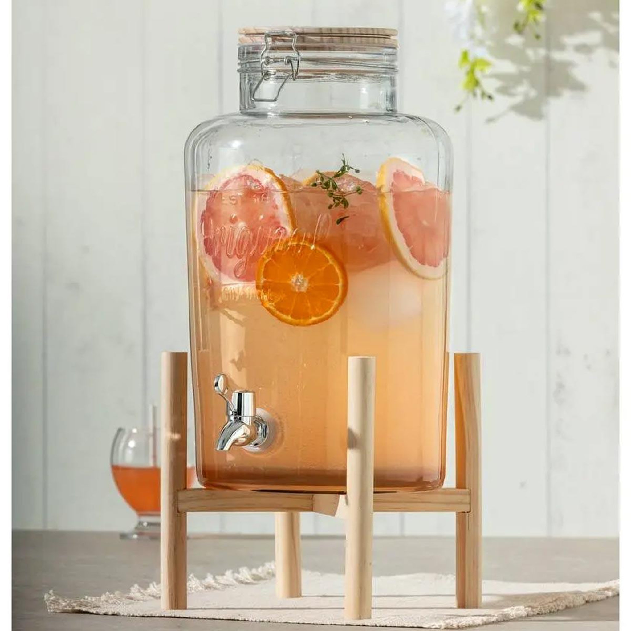 Voir la diapositive 3 : SECRET DE GOURMET Distributeur de boisson  original  8l transparent