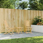 Voir la diapositive 3 : VIDAXL Chaises pliables de jardin lot de 2 46x66x99 cm bambou