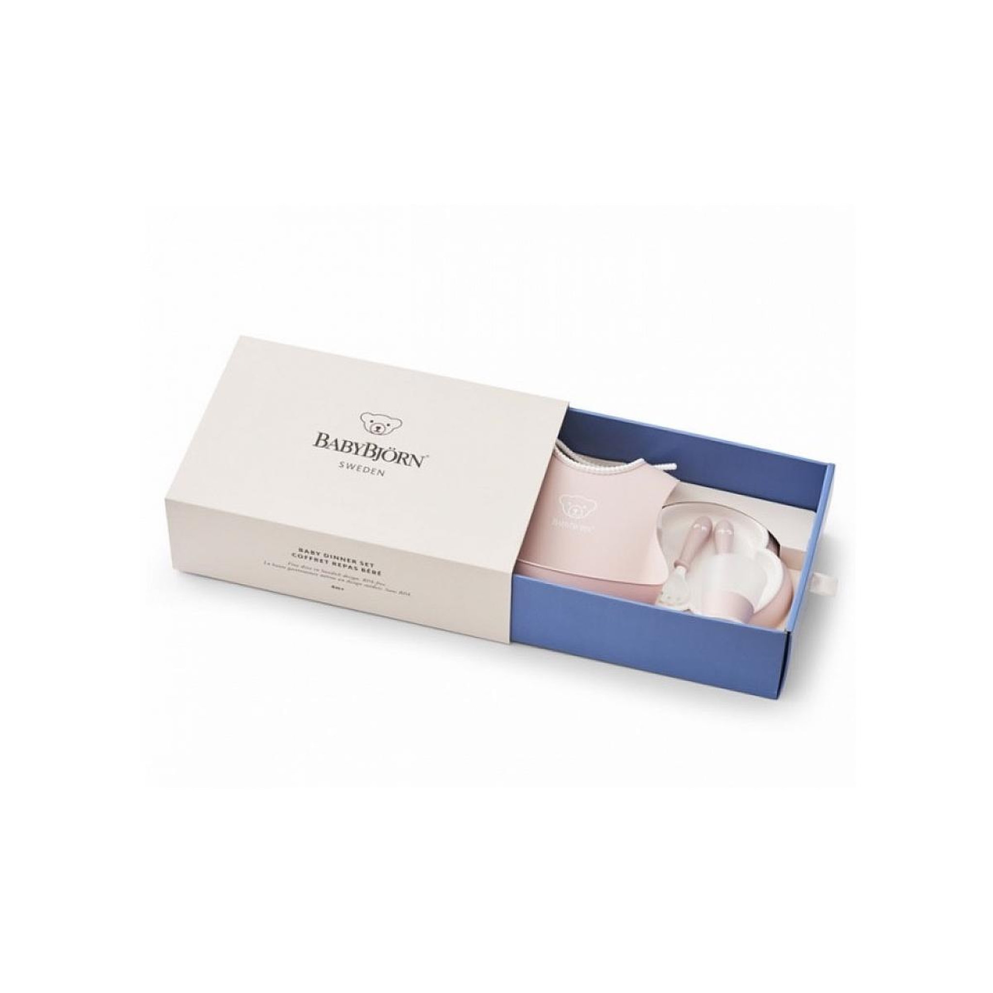 BABYBJORN Coffret repas bébé Rose pastel