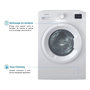 Voir la diapositive 3 : Indesit Lave linge hublot IM864MYTIMEFR