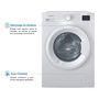 Voir la diapositive 3 : Indesit Lave linge hublot IM864MYTIMEFR