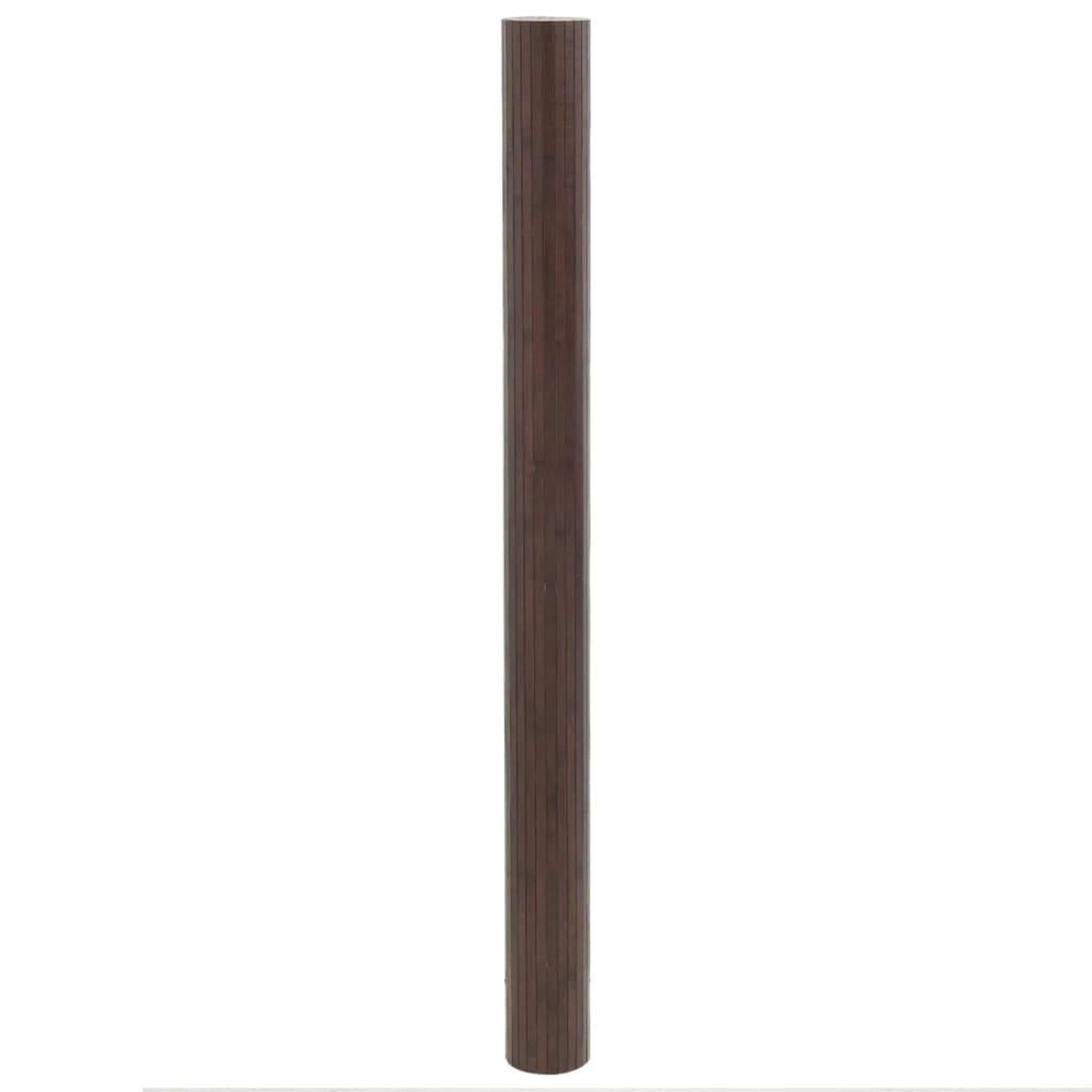 Voir la diapositive 3 : VIDAXL Tapis rectangulaire marron fonce 80x300 cm bambou