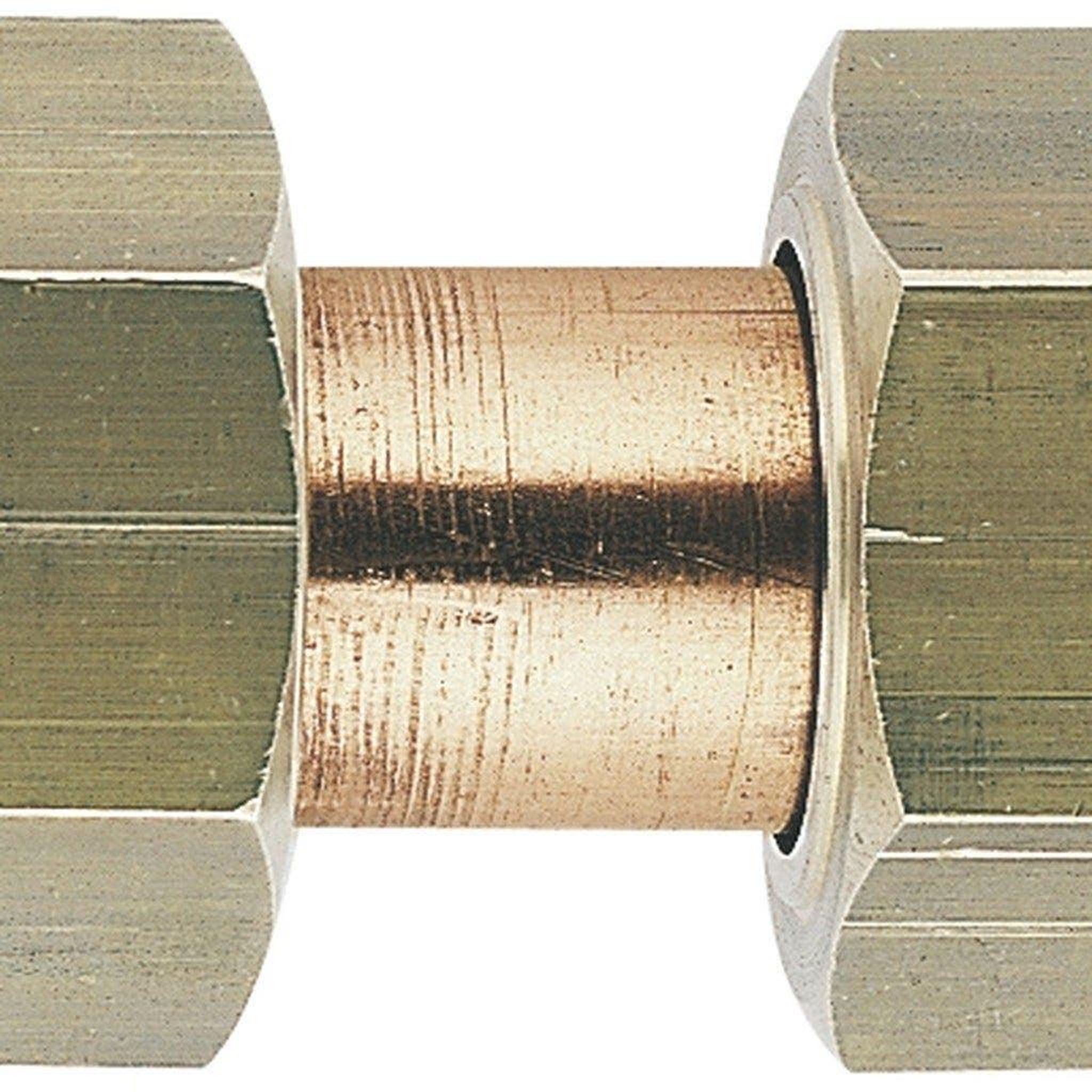 CDP Raccord droit 3 pièces écrou prisonnier