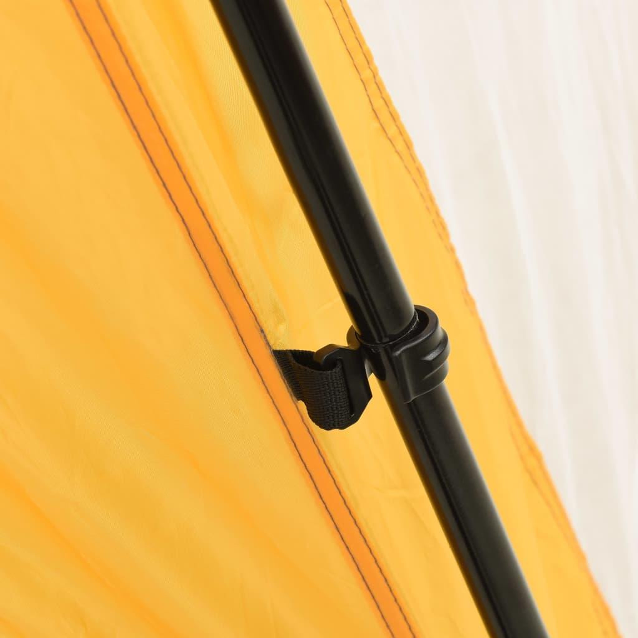 Voir la diapositive 5 : VIDAXL Tente de piscine tissu 590x520x250 cm jaune