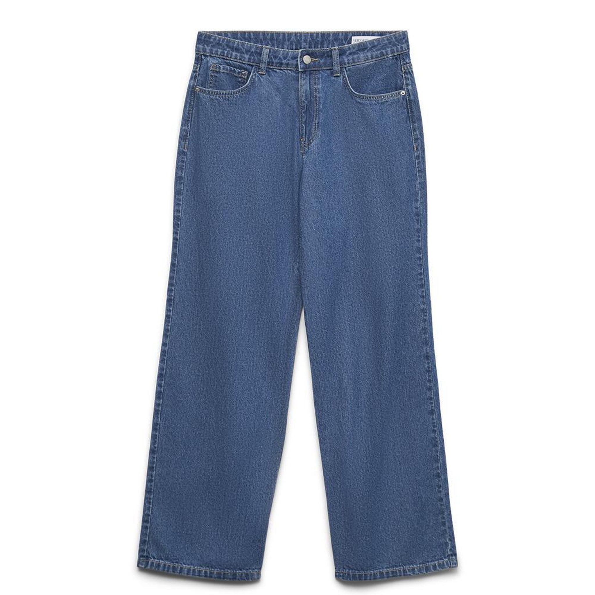 Vero Moda Jean Loose Bleu Femme Vero Moda Asta Straight. Coloris disponibles : Bleu