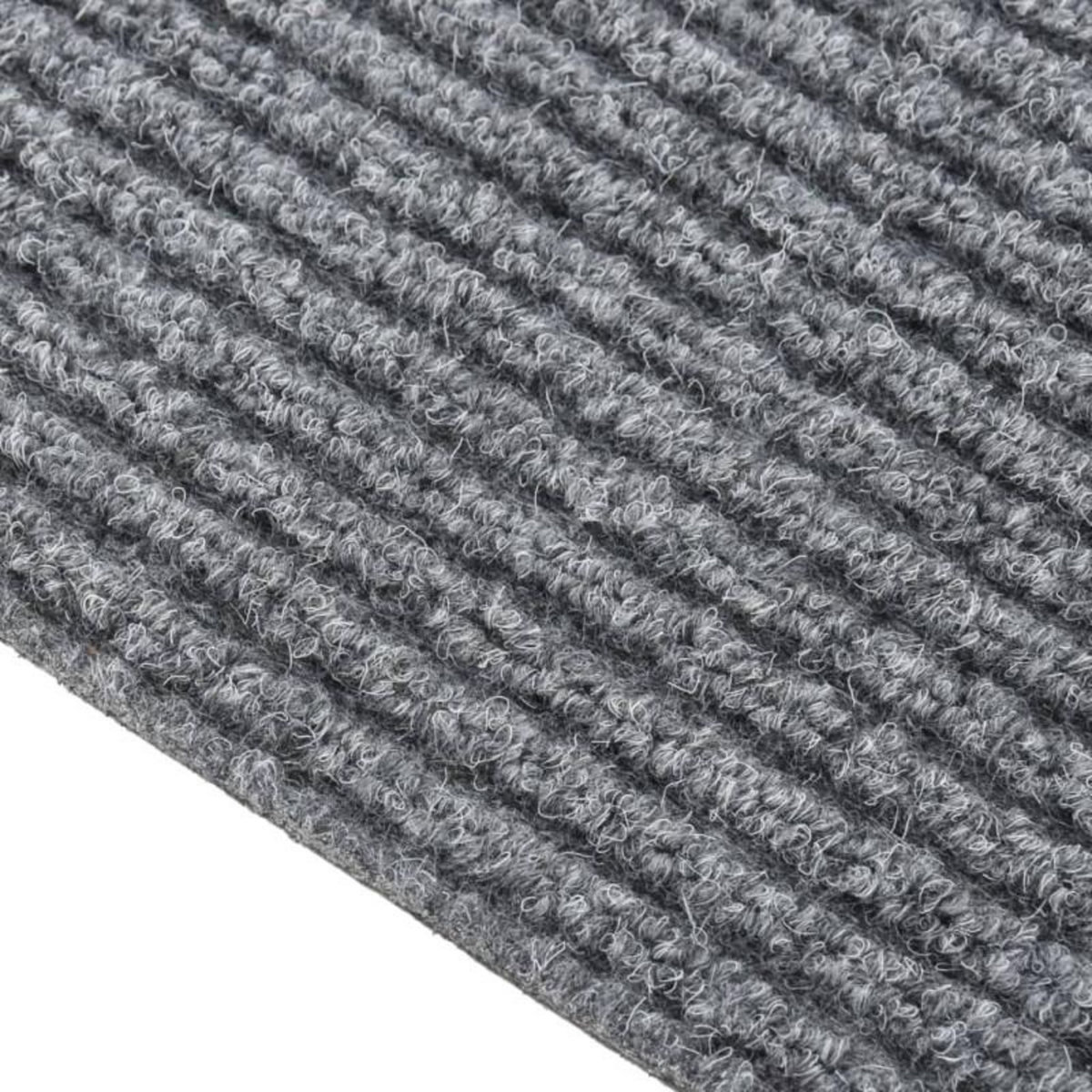 VIDAXL Tapis 100x200 cm Gris