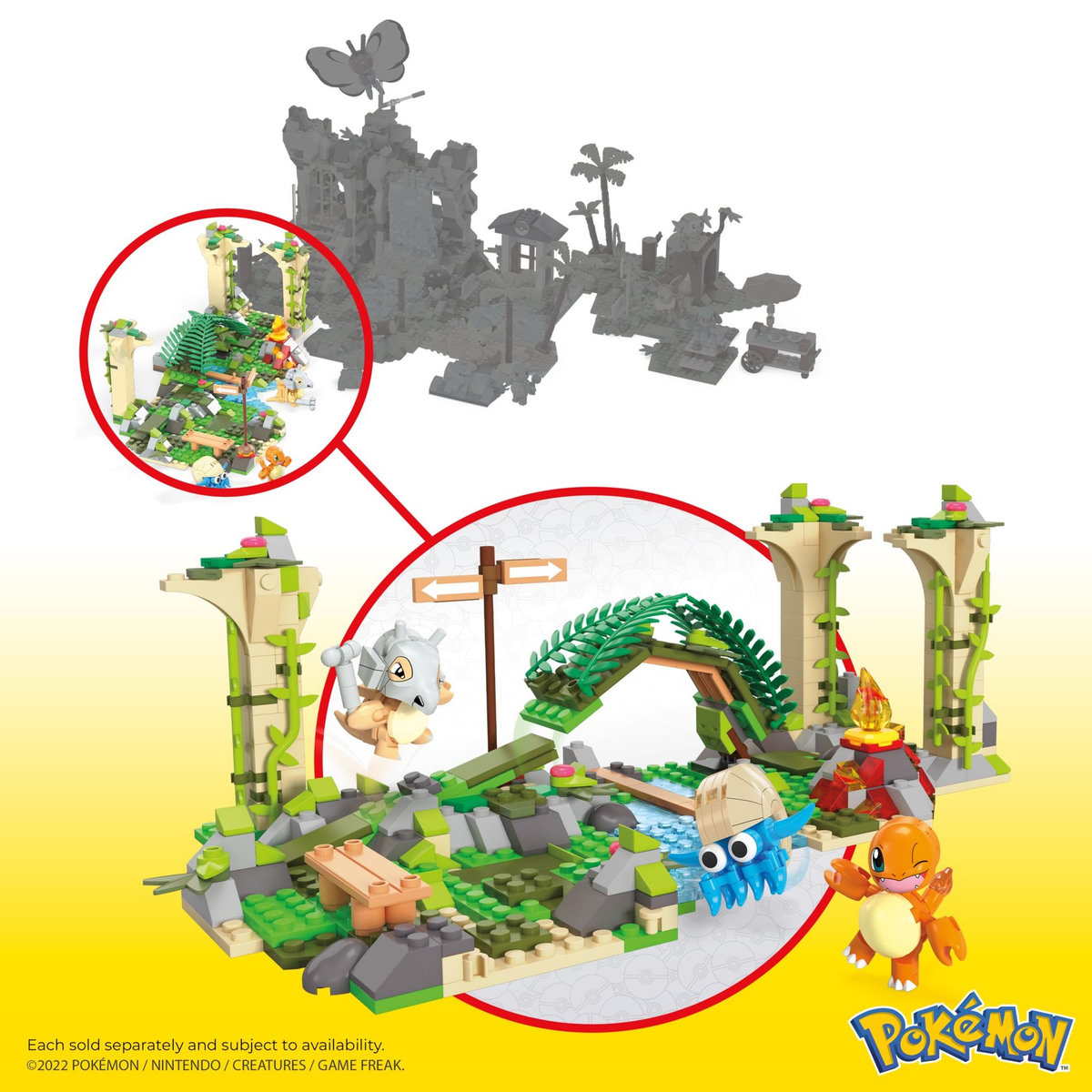 MEGA Pokémon Ruines de la Jungle Mega Construx