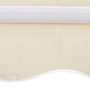 Voir la diapositive 3 : VIDAXL Toit d'auvent toile creme 3 x 2,5 m (cadre non inclus)