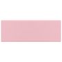 Voir la diapositive 2 : VIDAXL Lavabo carre de luxe a trop-plein Rose mat 41x41 cm Ceramique