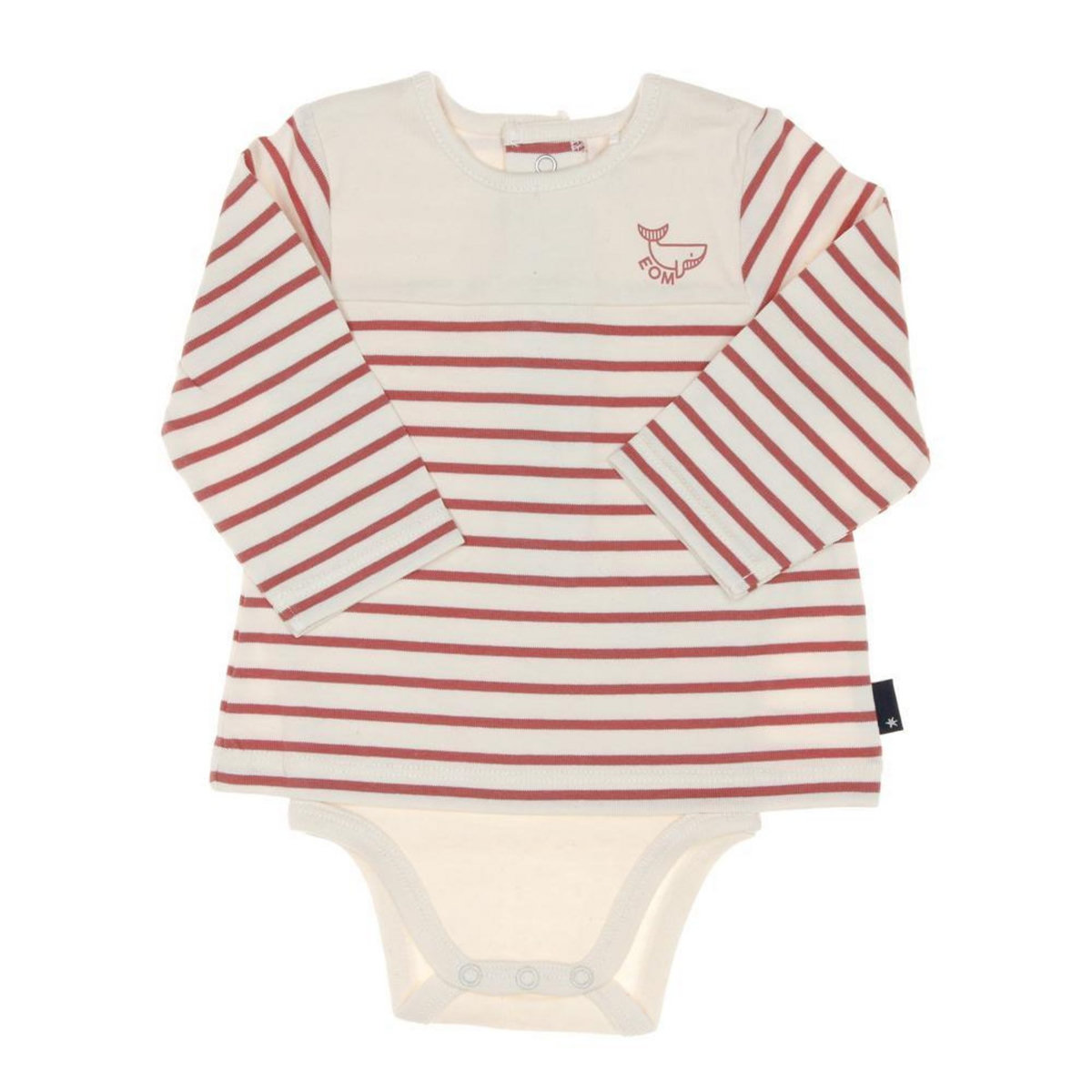 ELLE EST OU LA MER Body t shirt Rouge/ Garçon EOM  Vabody