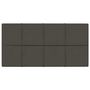 Voir la diapositive 3 : VIDAXL Panneaux muraux 12 pcs Gris fonce 60x30 cm Velours 2,16 m^2