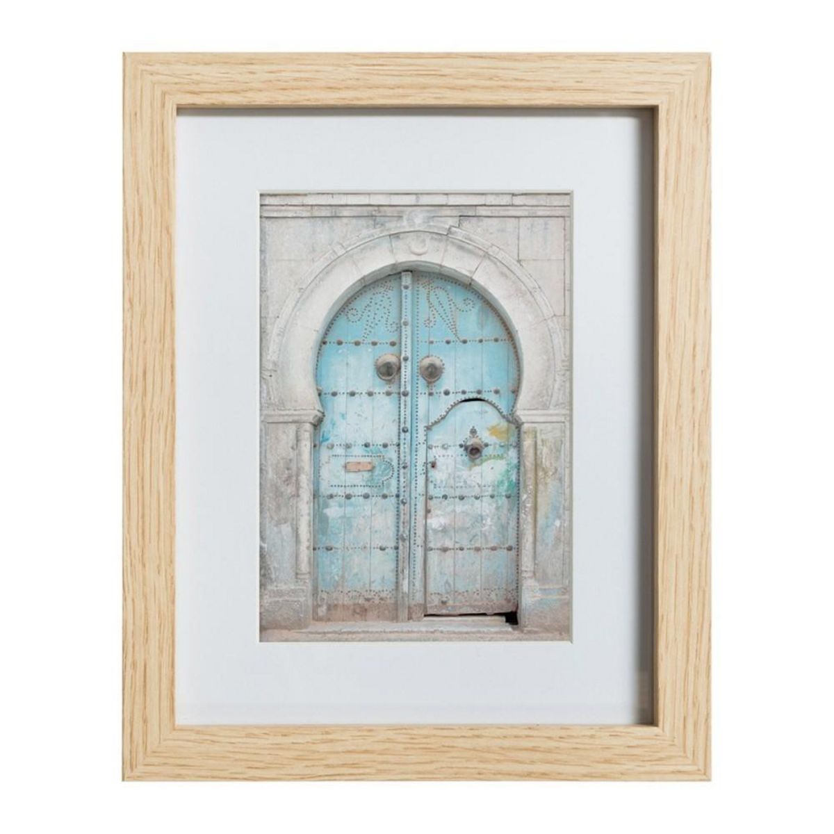 ATMOSPHERA Set de 5 cadres photos naturel ethnique