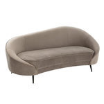 Paris Prix Canapé Design 3 Places  Elisabeth  182cm Gris