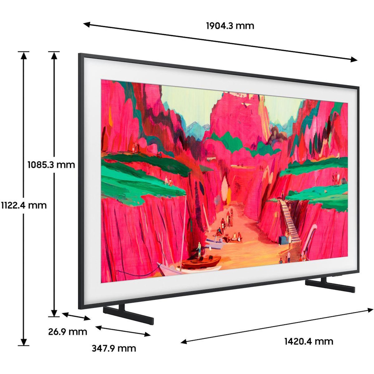 Samsung TV QLED The Frame Pro 85LS03FW 2025