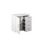 Voir la diapositive 5 : Commode 1 porte 4 tiroirs L94cm BETTI