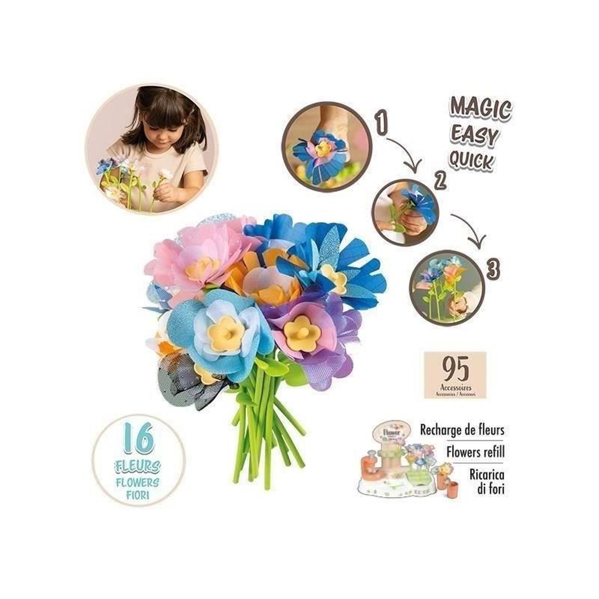 SMOBY Set de Fleurs