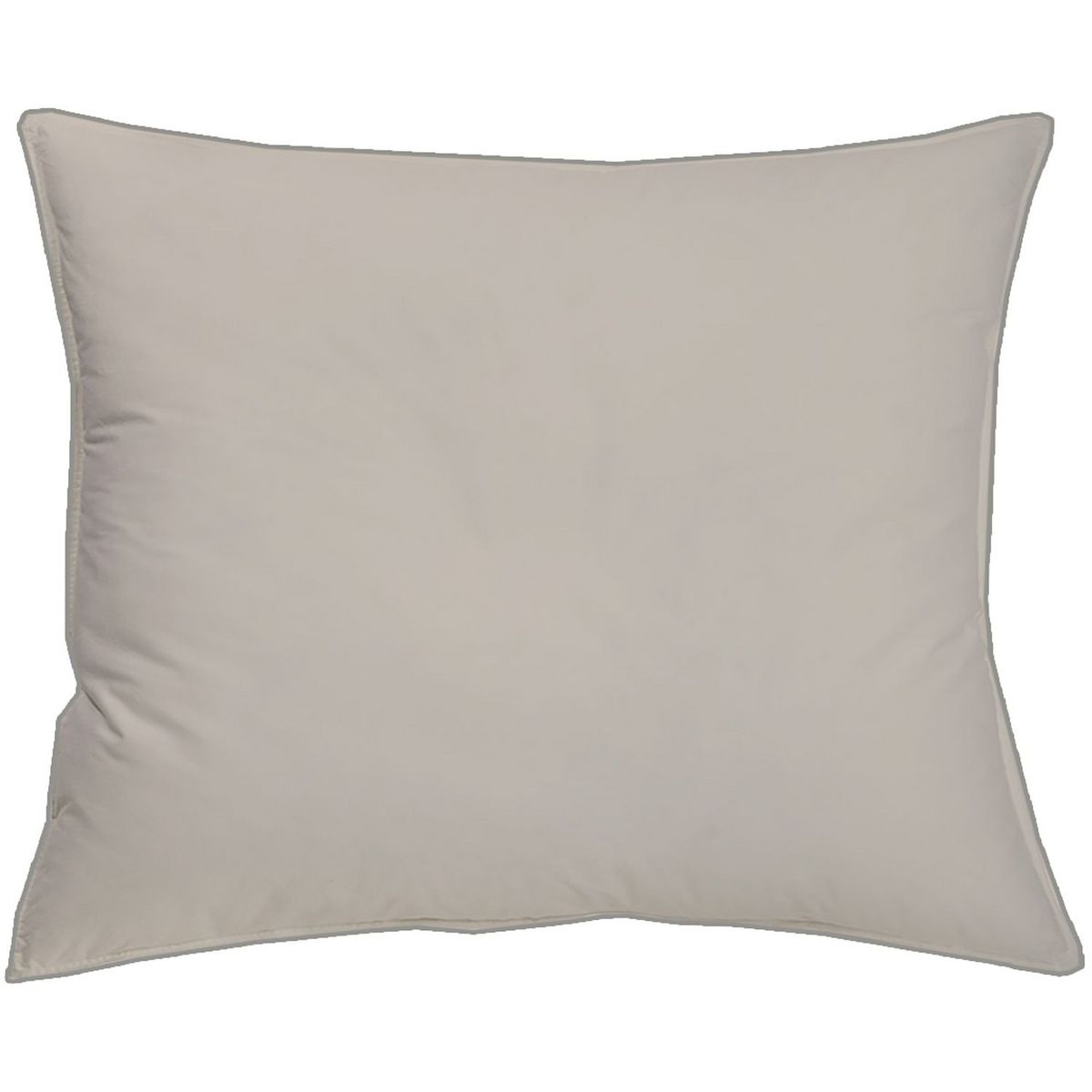 Taie d'oreiller unie en coton percale