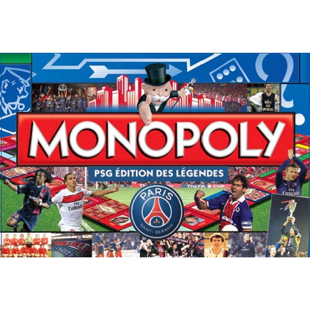 WINNING MOVES Monopoly football PSG 2014 pas cher 