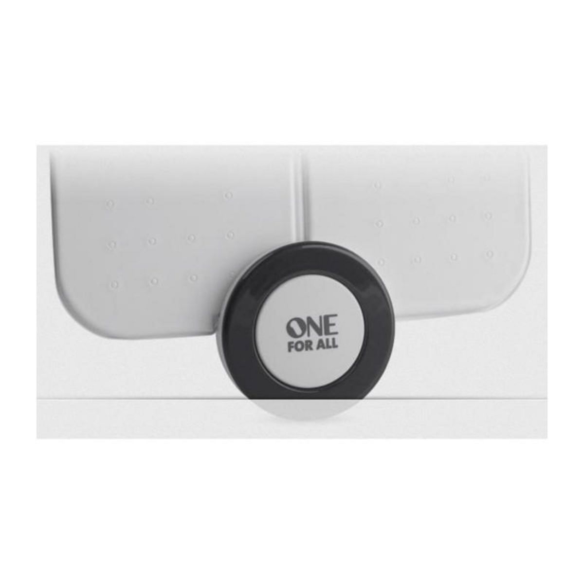 One For All Antenne TV Intérieure ONE FOR ALL SV9215 Design Line amplifiée, ultra plate, placement possible derriere la TV, filtre 5G anti