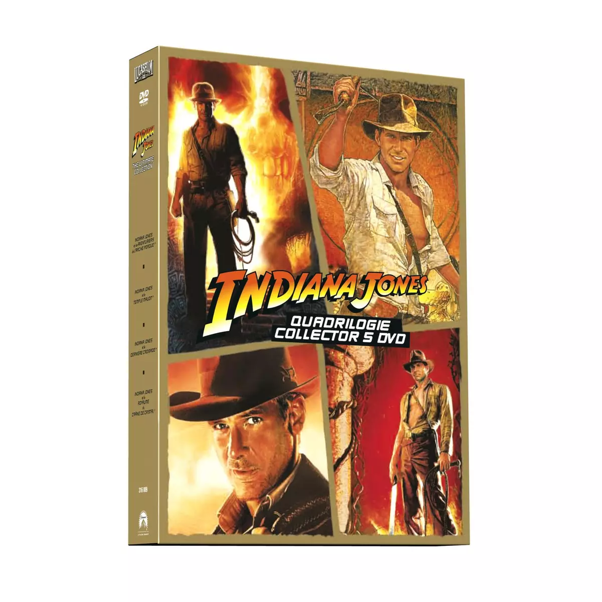 Coffret Indiana Jones - Quadrilogie