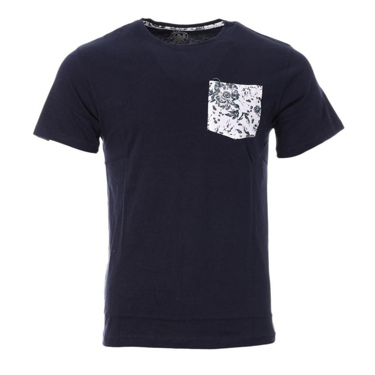 AMERICAN PEOPLE T-Shirt Blanc/Bleu Homme American People Tips