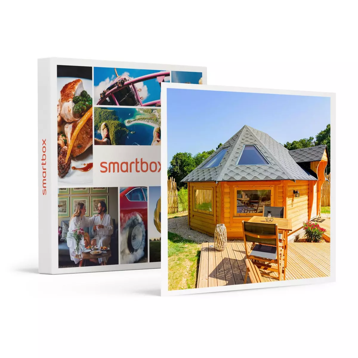 Smartbox Séjour insolite de 3 jours en cabane entre Sarlat et Bergerac - Coffret Cadeau Séjour