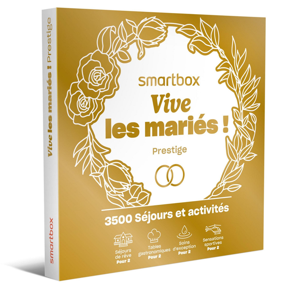 Smartbox Vive les mariés ! Prestige - Coffret Cadeau Multi-thèmes