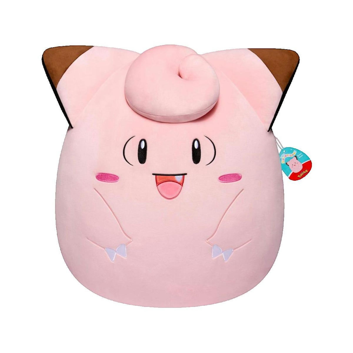 The Pokemon Company Peluche Jazwares Squishmallows Clefairy rose 35 cm