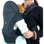 Voir la diapositive 2 : BANINNI Porte bébé noir Sacco