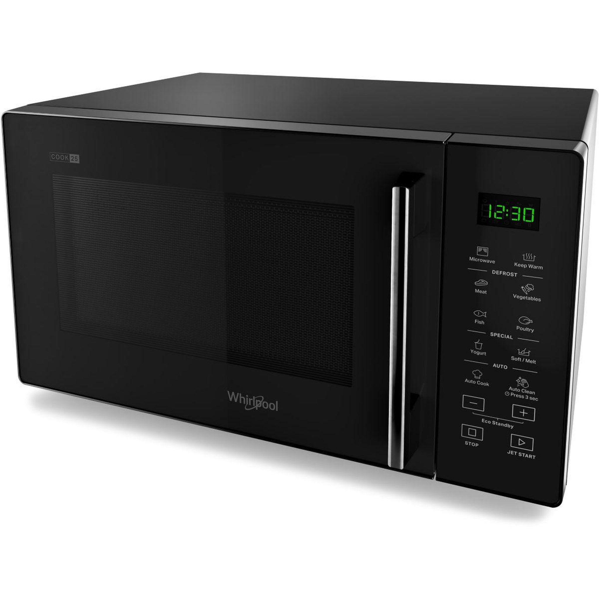Voir la diapositive 4 : Whirlpool Micro-ondes solo 25l 900w noir - MWP251B