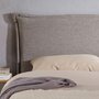 Voir la diapositive 5 : IDIMEX Tête de lit VINCEL 160 sur pieds, en tissu