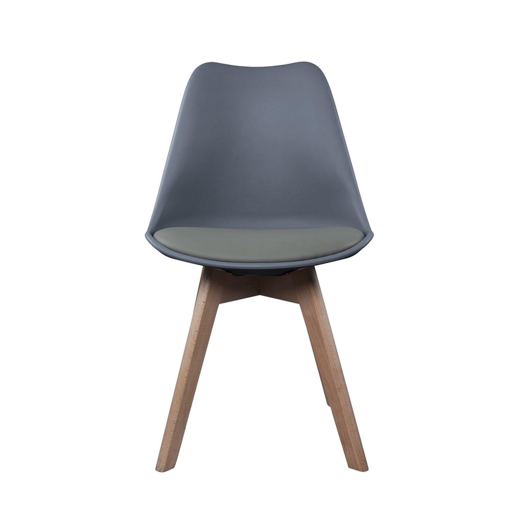 Voir la diapositive 3 : The Home Deco Factory Chaise scandinave avec coussin