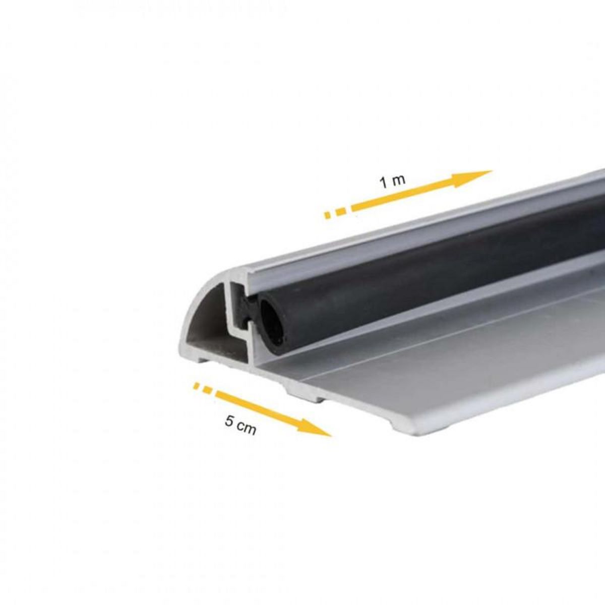 Klose Besser Pack de 10 seuils de porte 1 mètre avec joint Klose Besser