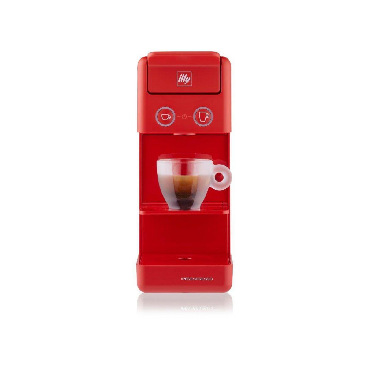 Illy Cafetière à dosette Y3.3 Rouge Expresso & Coffee