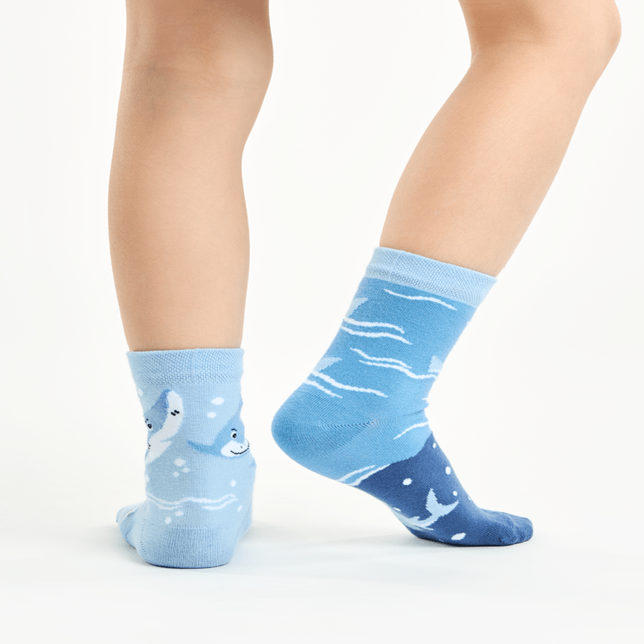 Voir la diapositive 5 : DEDOLES Chaussettes enfants requin gris