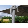 Voir la diapositive 2 : Parasol déporté VARIO aluminium excentré 3x3m