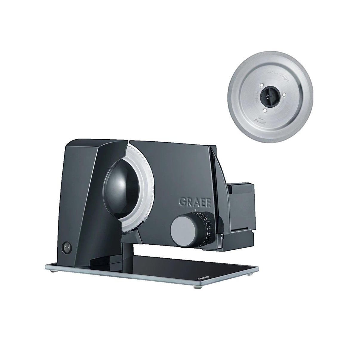 graef Trancheuse Graef Style S12 Twin Finition noire