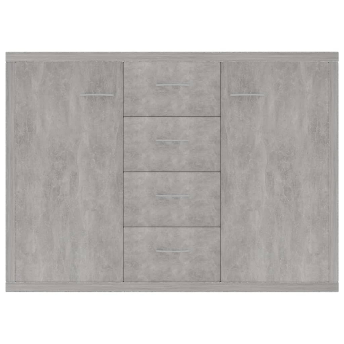VIDAXL Buffet Gris beton 88x30x65 cm Bois d'ingenierie
