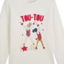 Voir la diapositive 2 : INEXTENSO T-shirt manches longues fille