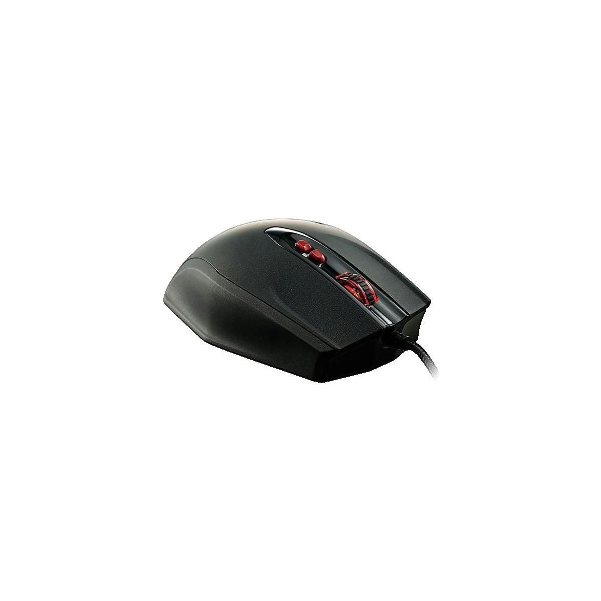 Thermaltake Souris gamer Thermaltake Tt eSPORTS Black FP ambidextre 5700 DPI
