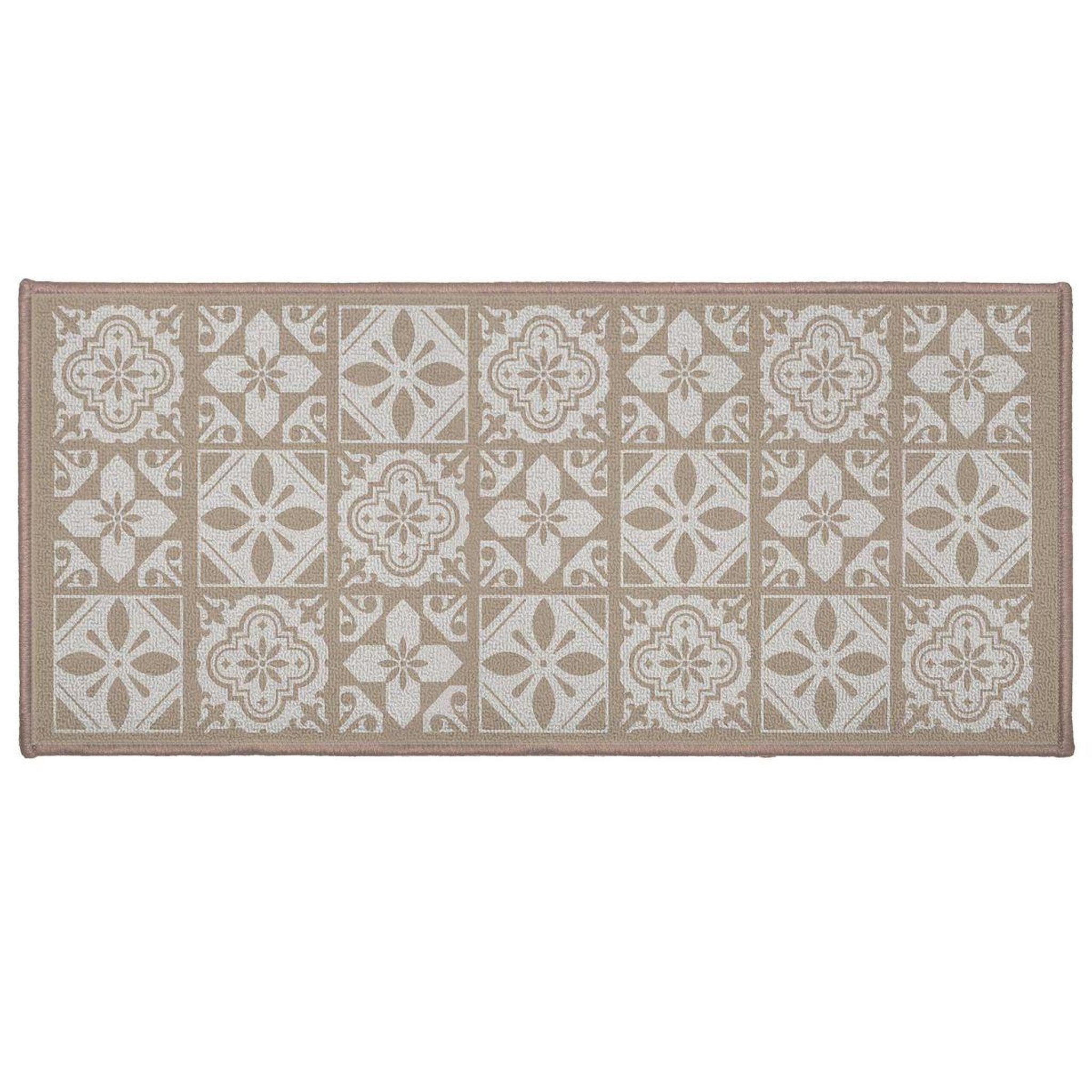 Douceur d'Intérieur Tapis de cuisine  constantine  50x120cm naturel
