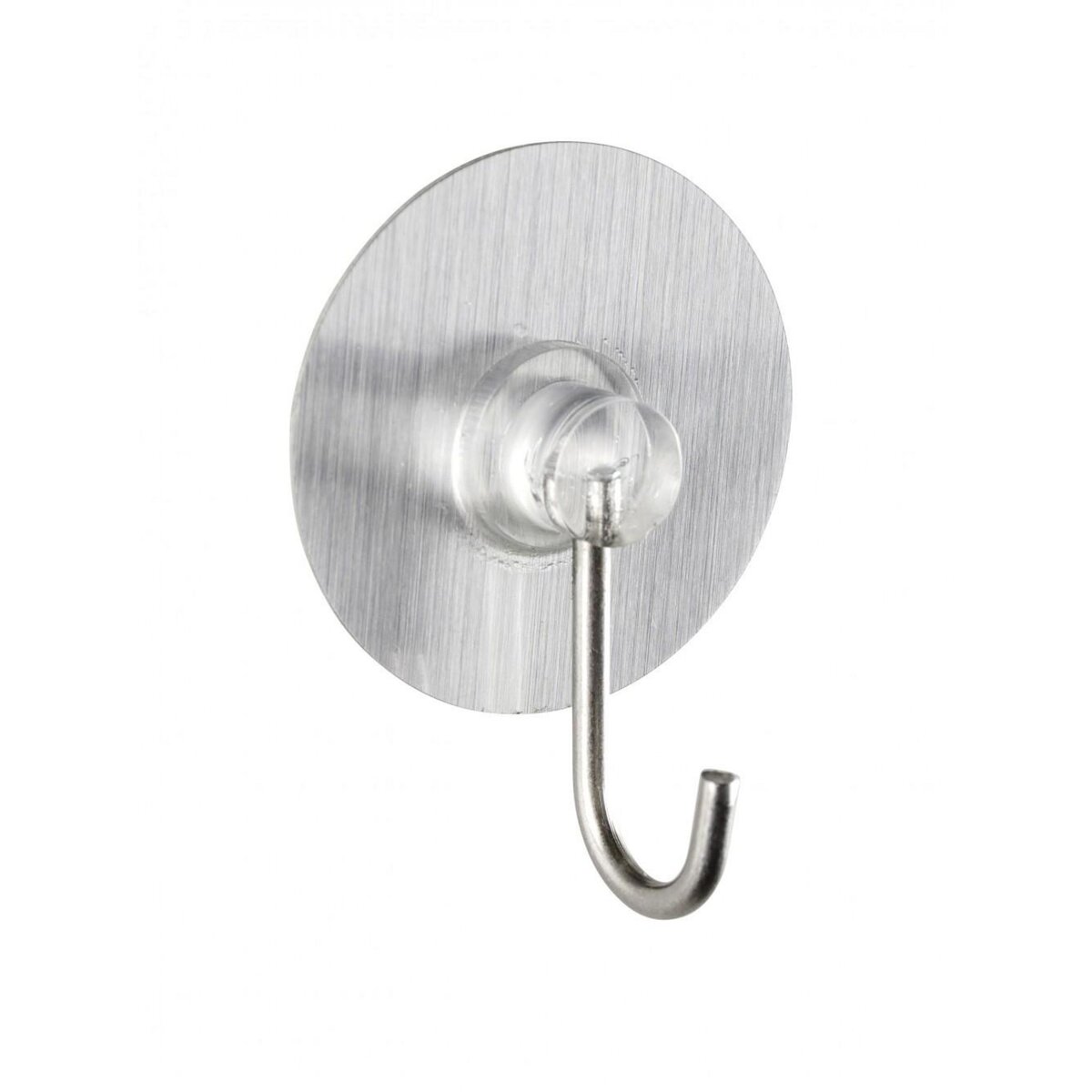 Wenko Lot de 4 petits crochets 1 tête chromé Static-loc