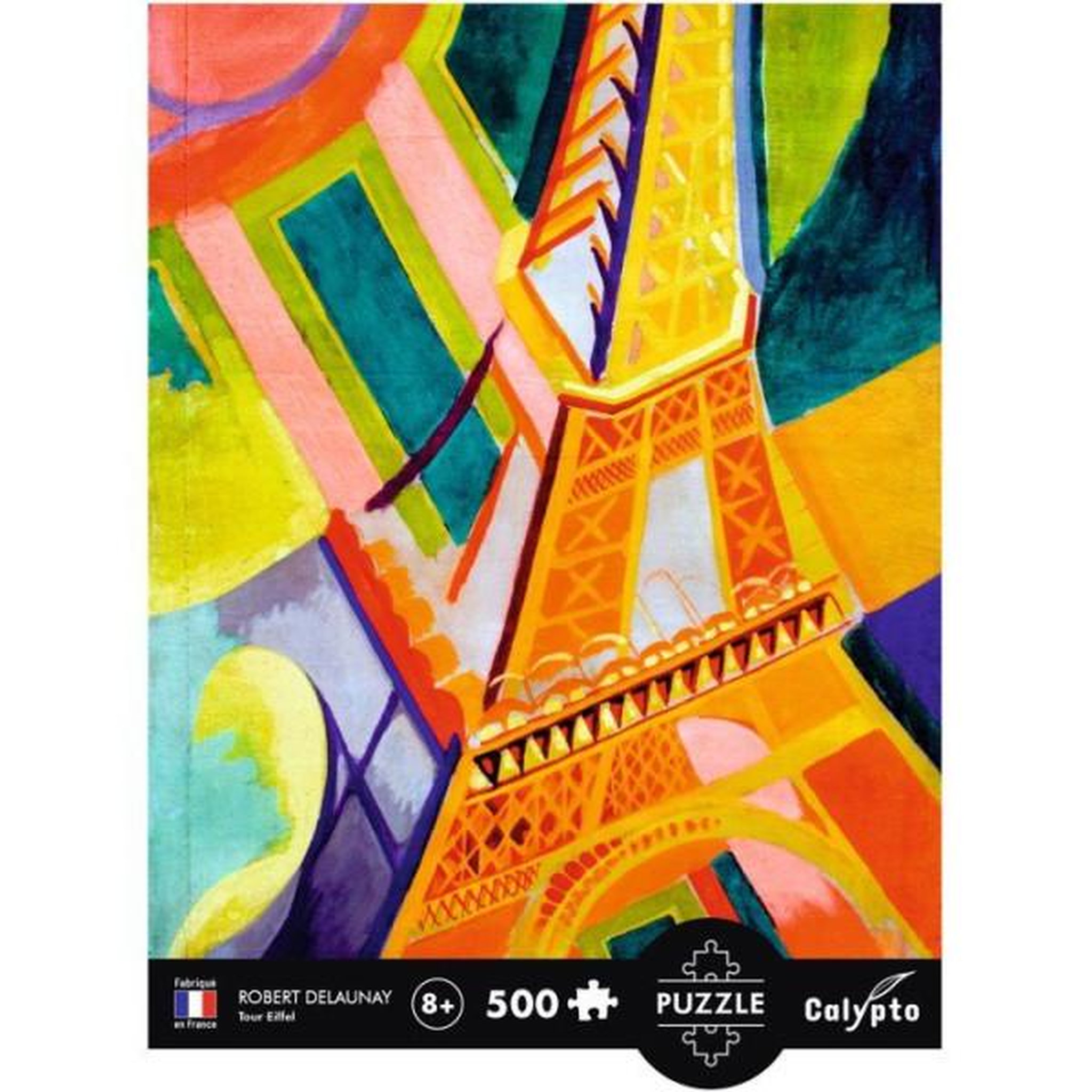 Voir la diapositive 4 : Sentosphere Puzzle 500 pieces - tour Eiffel - robert delaunay