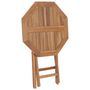 Voir la diapositive 4 : VIDAXL Table pliable de jardin 60x60x75 cm Bois de teck solide